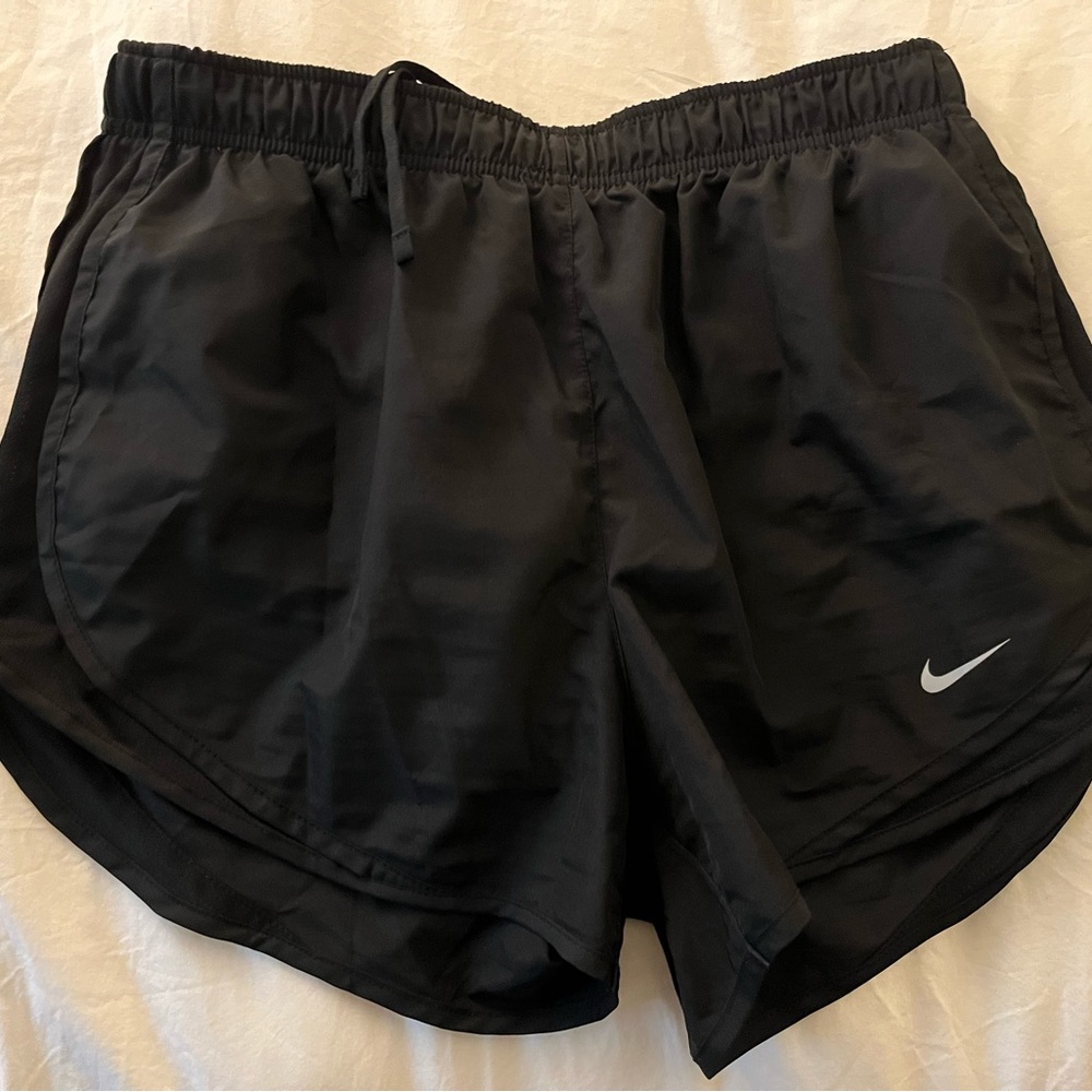 Women’s all black Nike shorts
